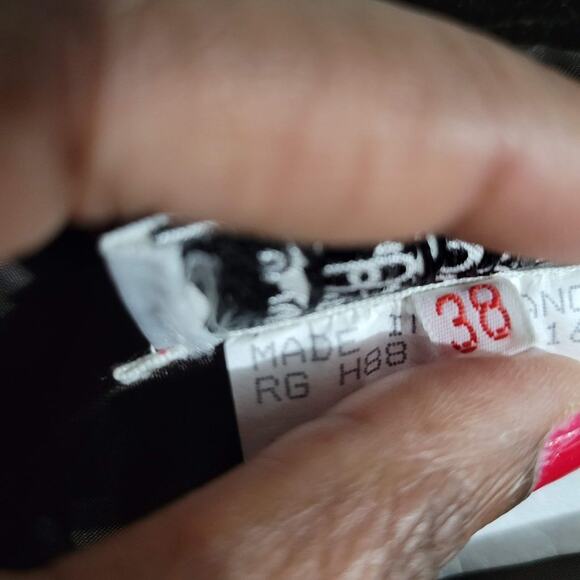 Yves Saint Laurent Velvet Skirt Brown Vintage Pencil Rive Gauche YSL Size 38 XS - Picture 10 of 12